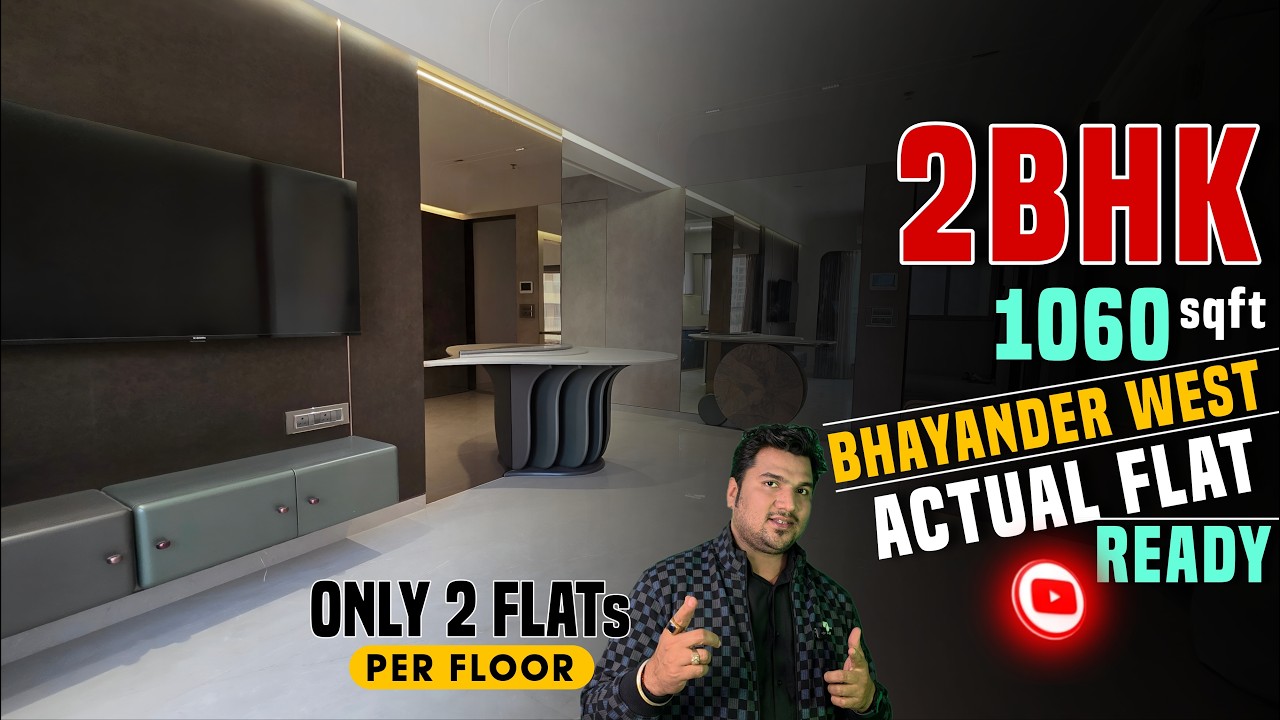 #bhayanderwest 2bhk sample flat ready / near dmart bhy west/ wow Size bedroom #1bhk #2bhk #flats