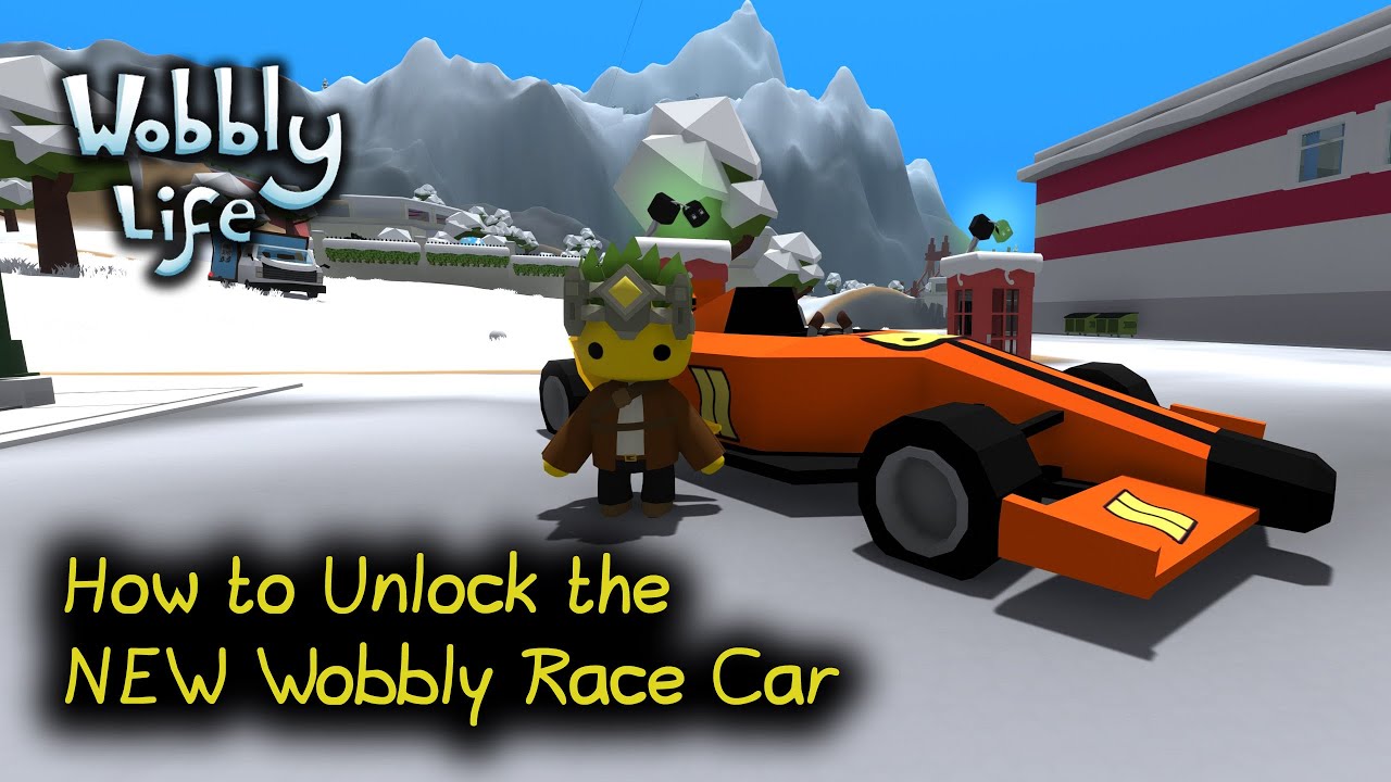 How to Unlock the NEW Race Car in Wobbly Life