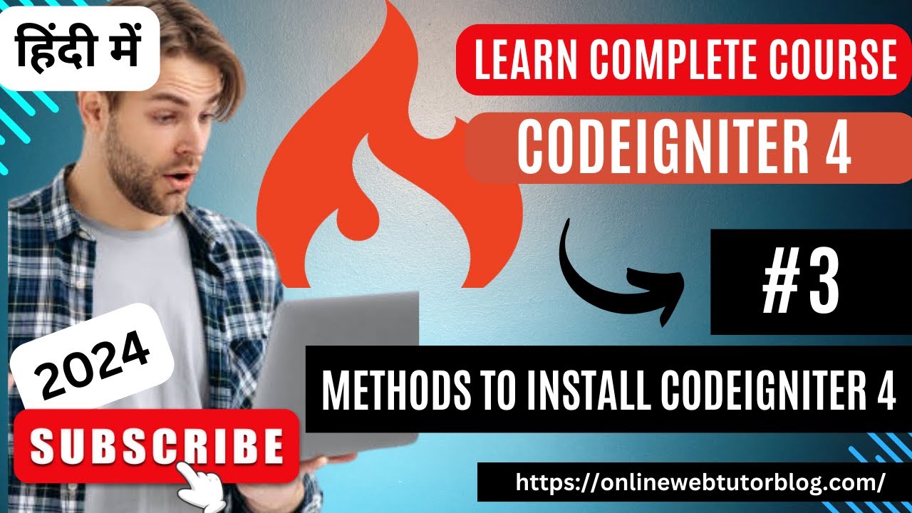 CodeIgniter 4 Tutorials in Hindi | How Many Methods To Install CodeIgniter 4
