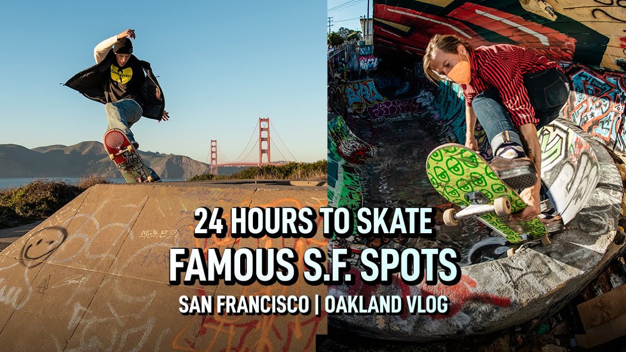 SAN FRANCISCO'S FAMOUS SKATE SPOTS