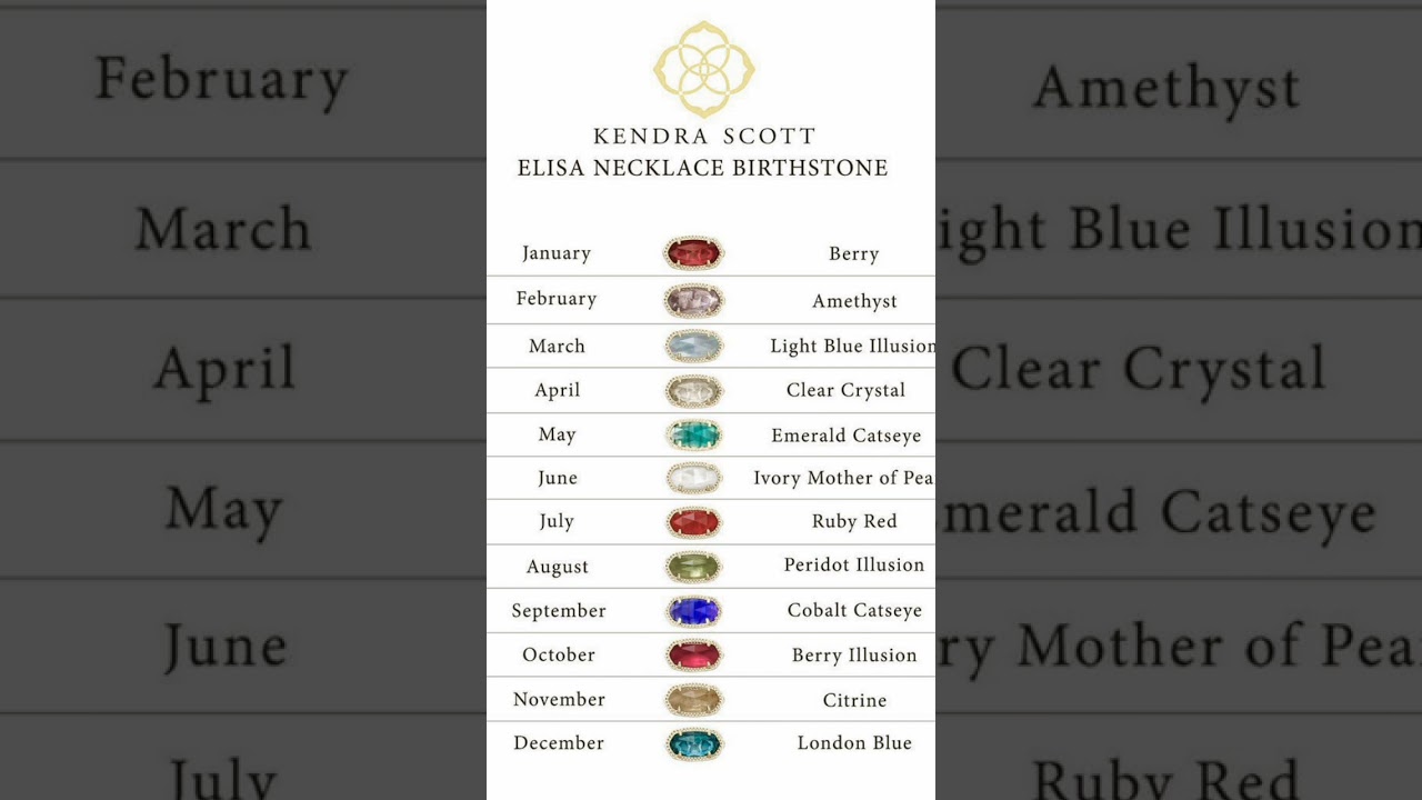Kendra scott necklace birthstone #necklace  #kendra #scott #birthstone #preppyyyy