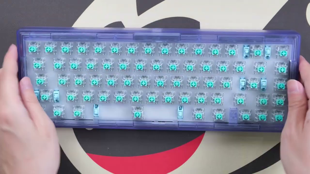 CIY GAS67 Unboxing and Type Test by Keebmonkey