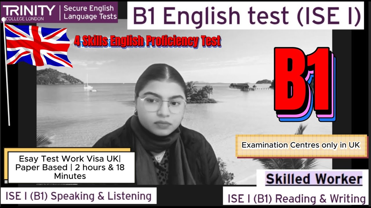 B1 SELT  Speaking & Listening Skilled Worker Visa || ISE 1 Trinity College London