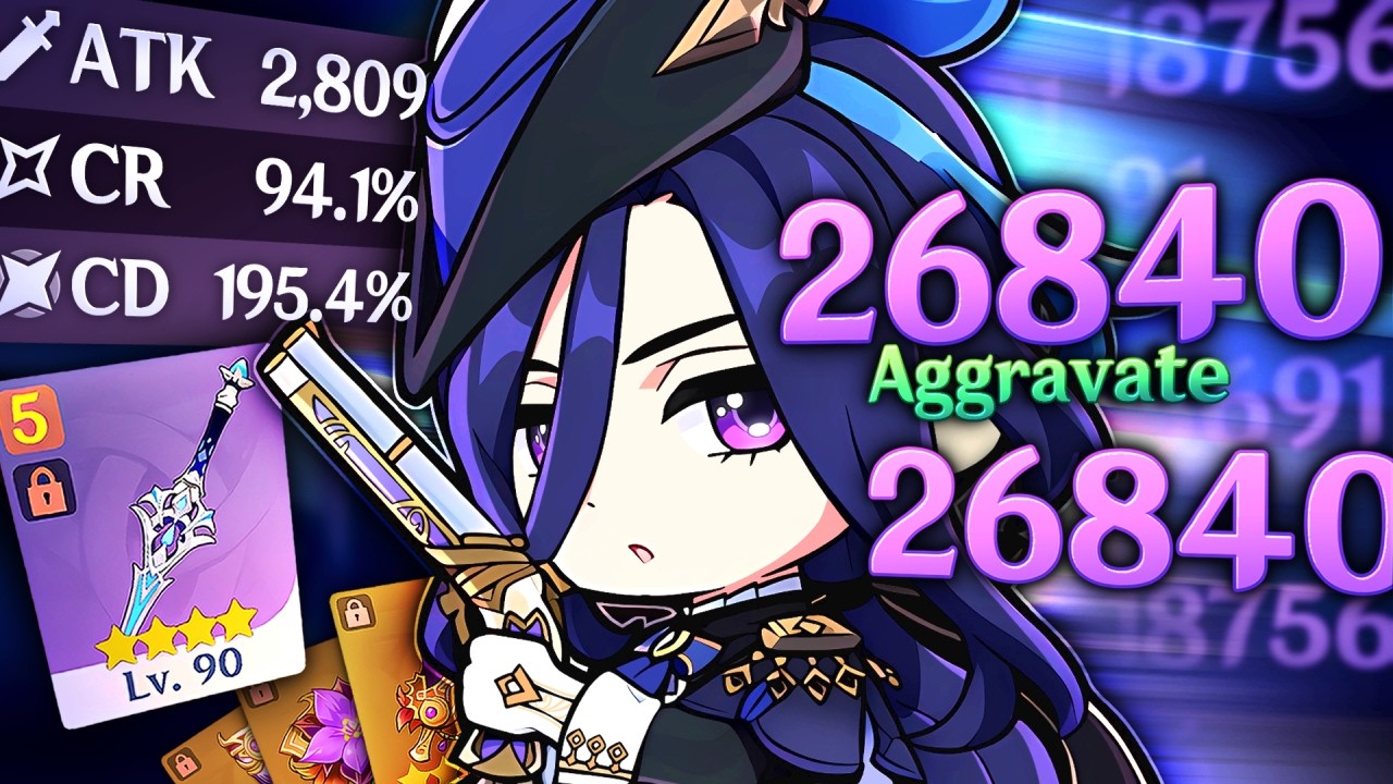 I Maxed my F2P Clorinde Build and she SLAPS