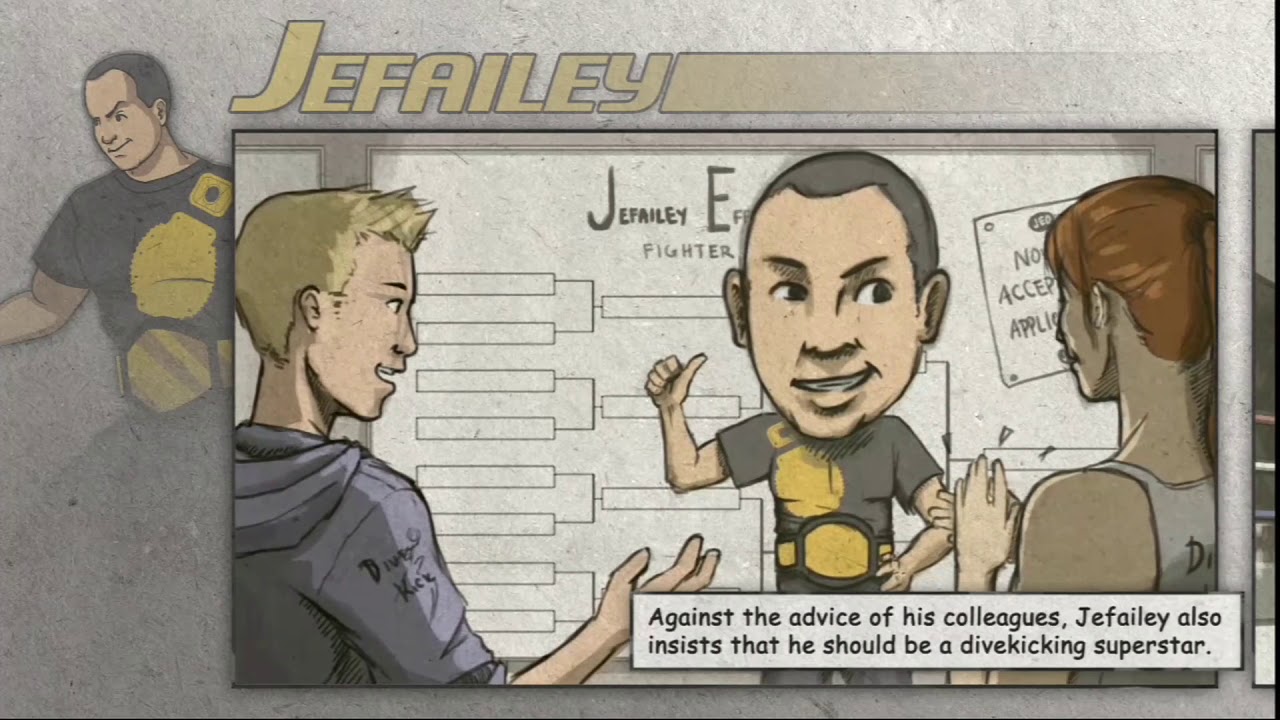 (PS3) DiveKick - Jefailey story begining