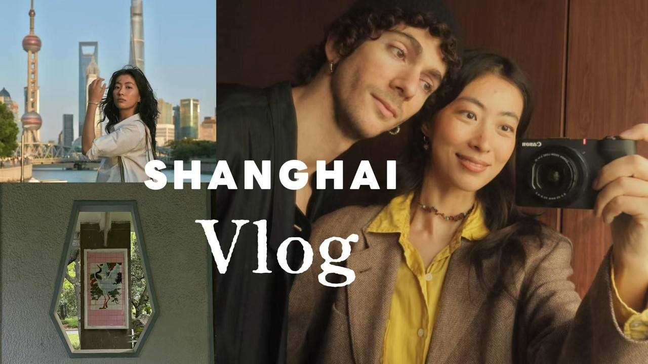 Shanghai Diaries ✨| Cozy Cafe Hopping & Slow Living (Canon PowerShot V1)