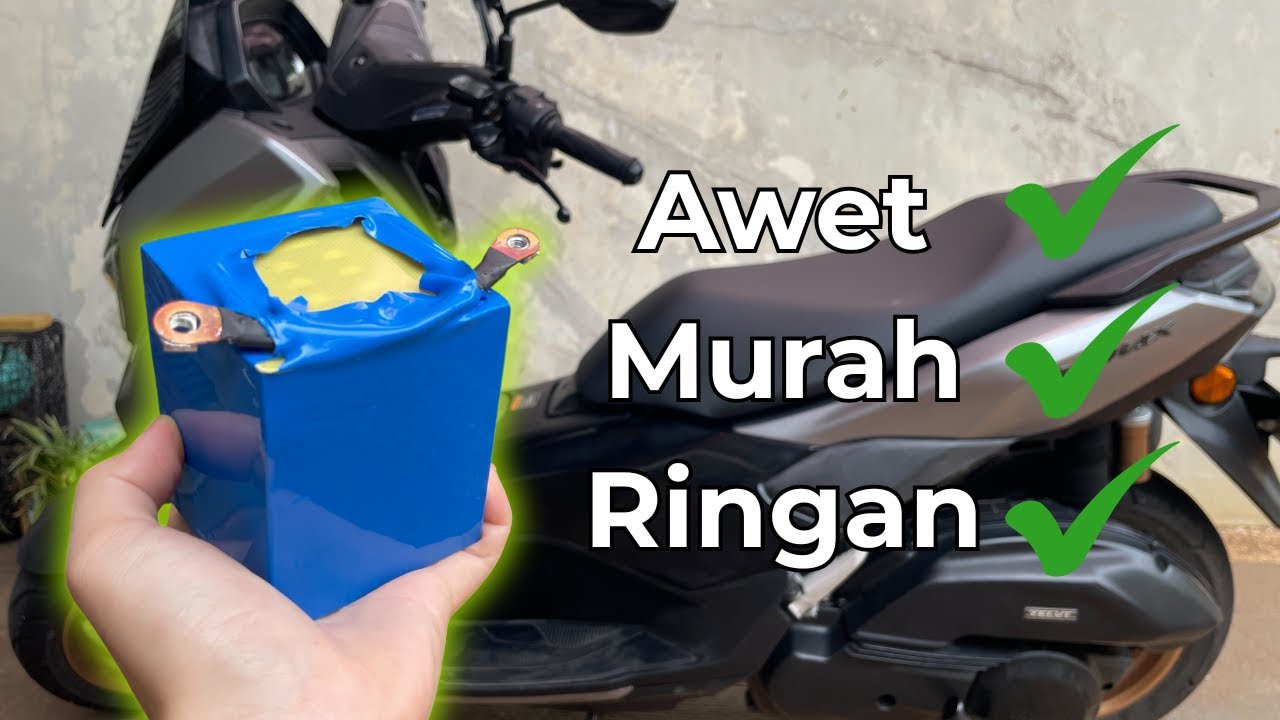 Bikin Aki LiFePO4 buat NMAX Turbo