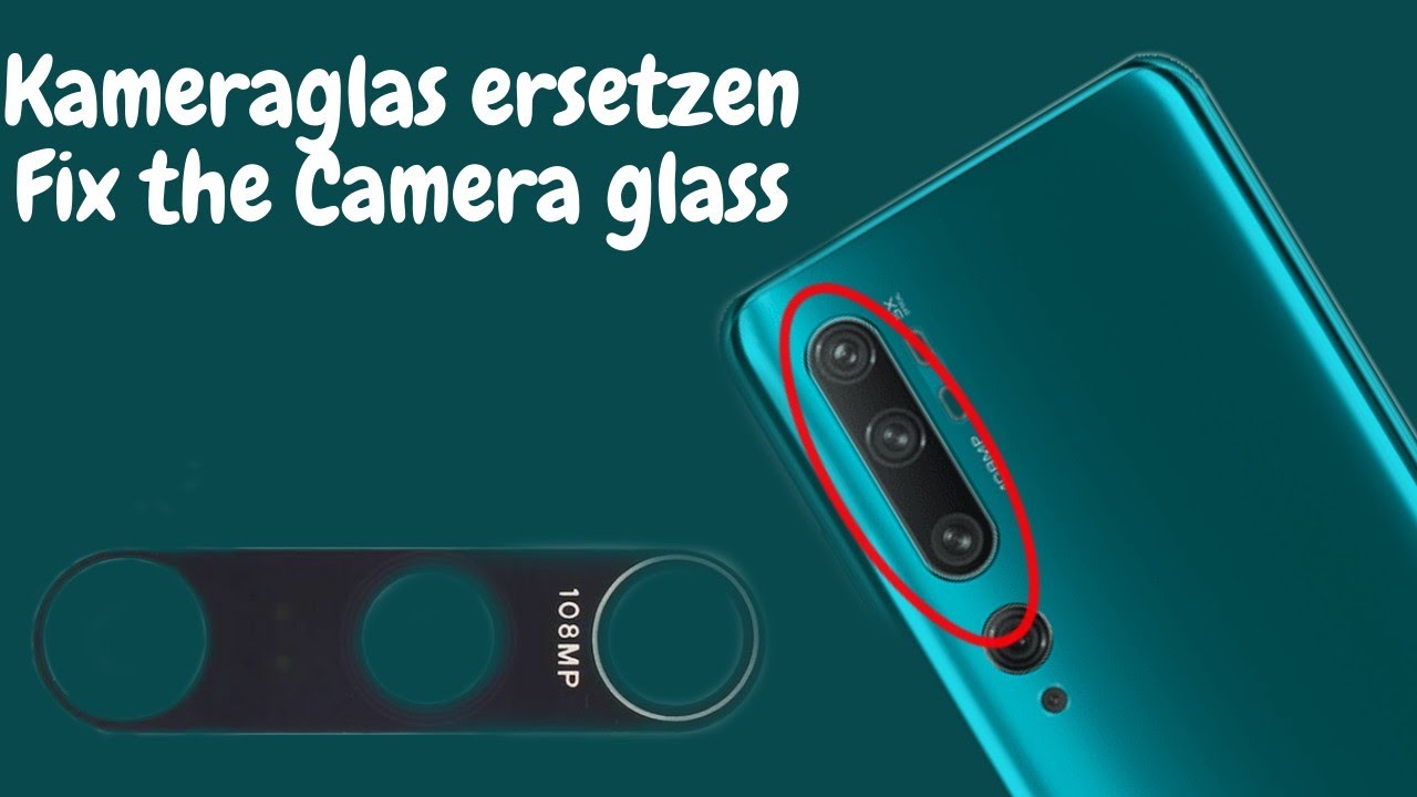 [Tutorial/How To] Xiaomi Mi 10 Kameraglas ersetzen // Xiaomi Mi 10 camera glass replacement