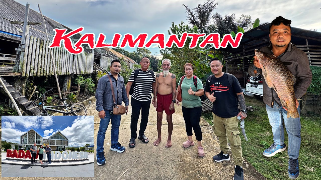 Perjalanan Dari Sarawak Ke Kalimatan Barat,Indonesia // Kenali Budaya Dayak Kalimantan …//