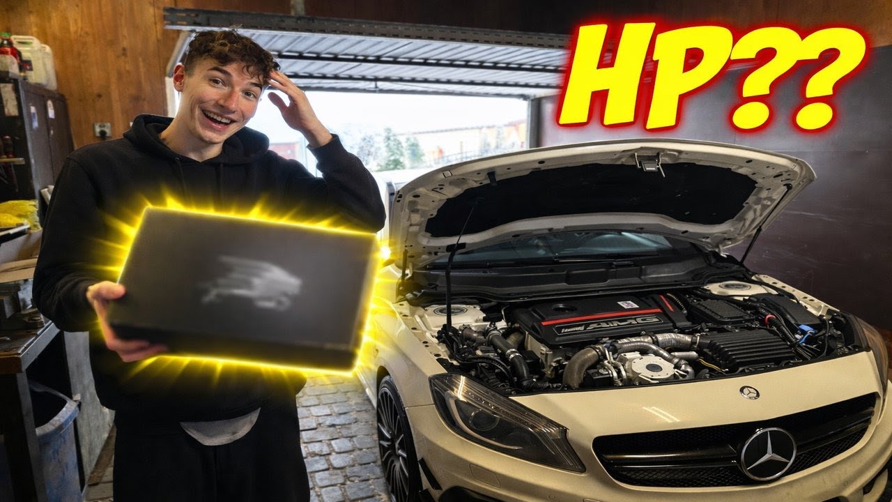 Ten Mercedes A45 AMG dostaje WIĘCEJ MOCY bez softa
