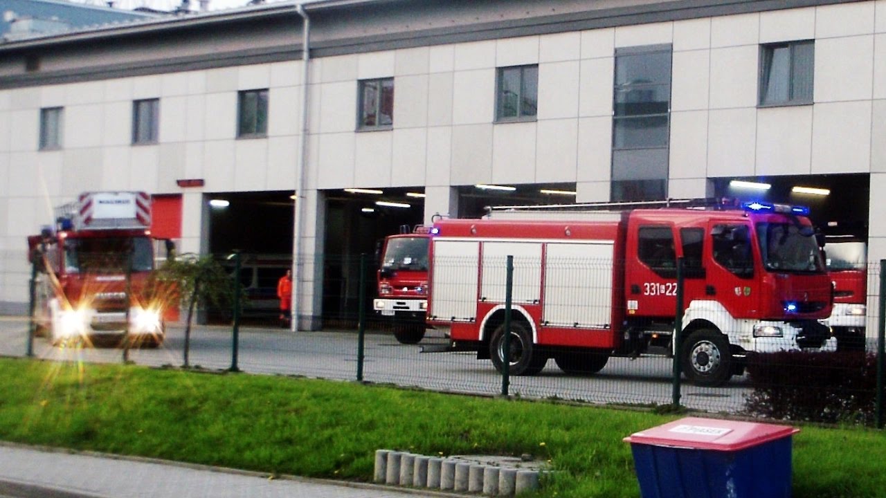 [Alarmowo!!] Pluton gaśniczy JRG 1 Bielsko-Biała do pożaru