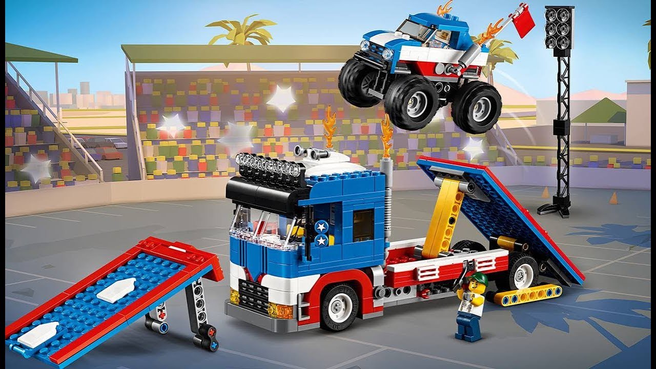 LEGO Creator 3 w 1 &mdash; kaskaderski monster truck! &mdash; 31085