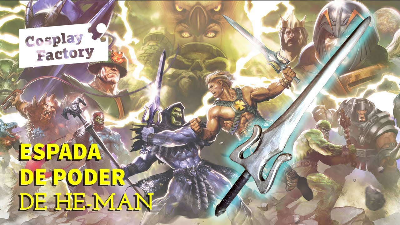 Cómo hacer la Espada de Poder de He Man| How to make He Man's Sword of Power