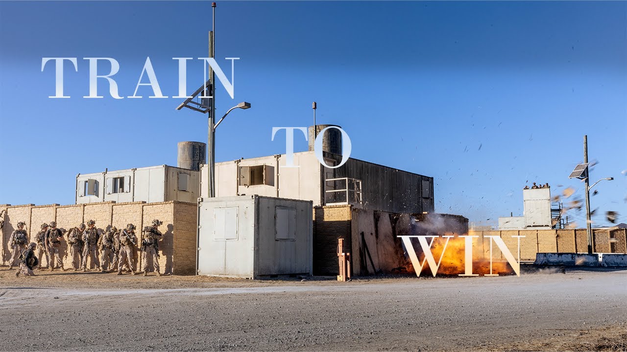 1st MARDIV Marines conduct EOTG Air Raid Course