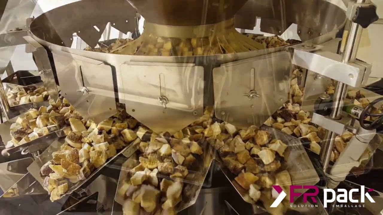 Peseuse Associative - ensacheuses verticales automatique - emballage de croutons - FR PACK