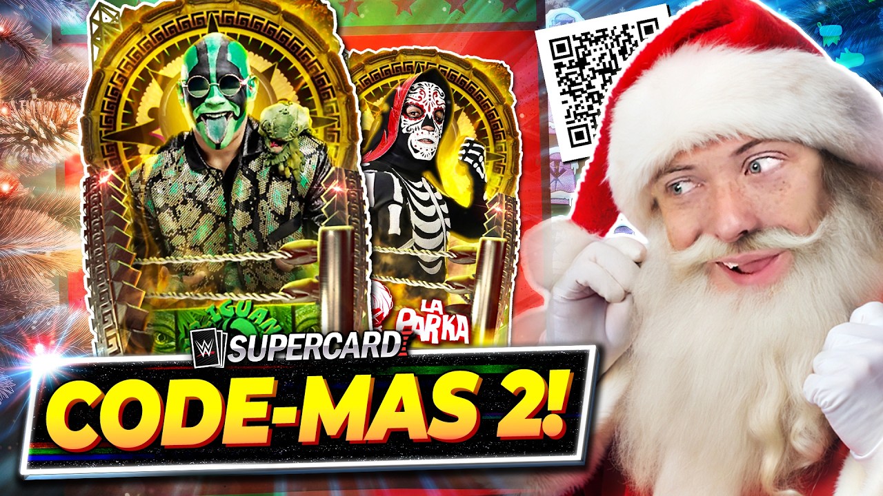 12 DAYS OF CODE-MAS is BACK in WWE SuperCard! HUGE Changes to Naughty or Nice Event!
