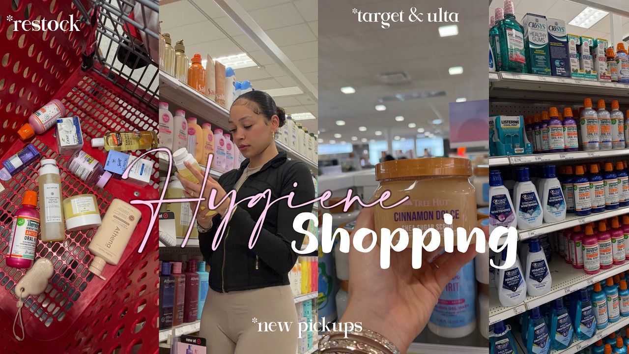 ВЛОГ: ПОКУПКИ СРЕДСТВ ГИГИЕНЫ В TARGET 🧼🫧 + РАСПАКОВКА