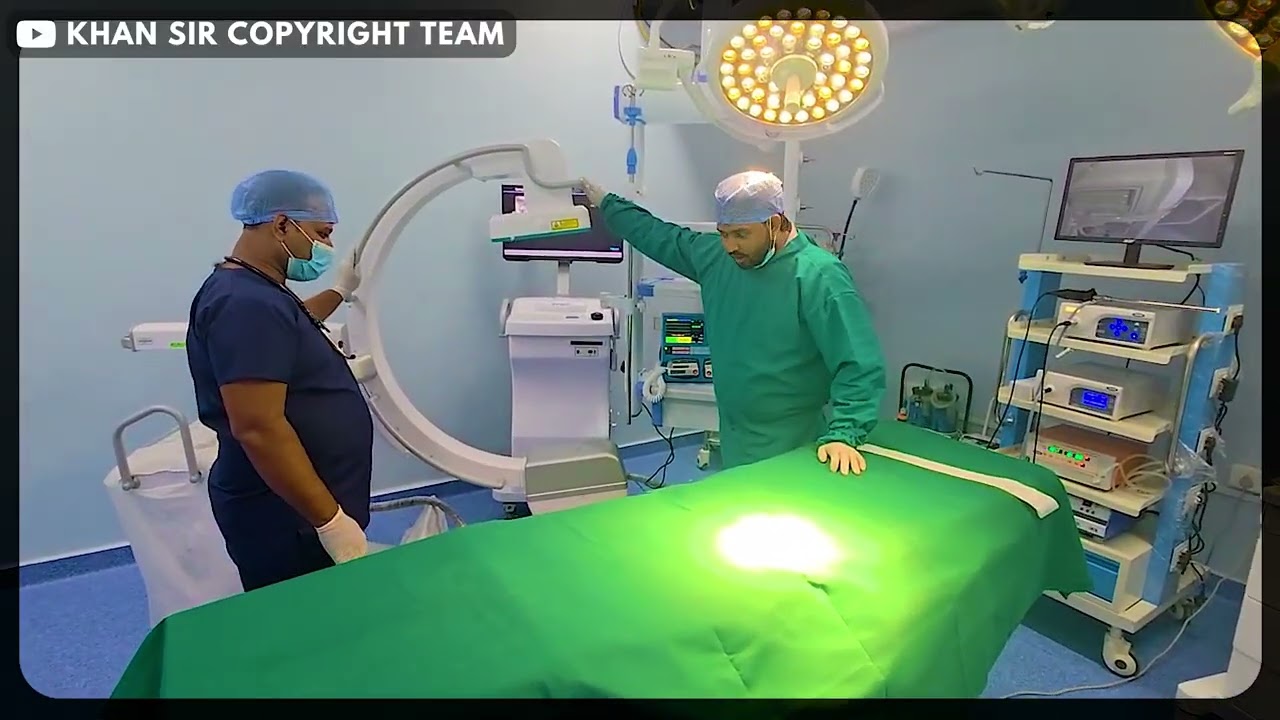 अब मरीजों की ज़िंदगी बदलने आए खान सर || First look of khan sir hospital || operation theater.!