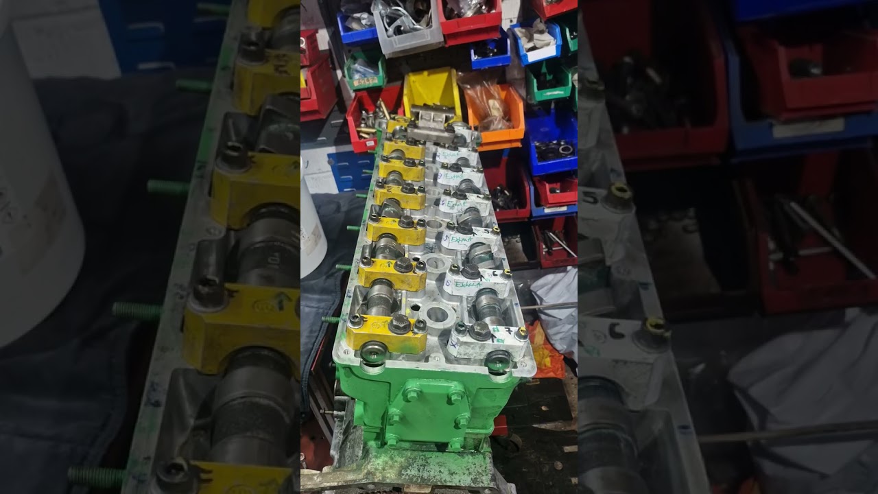 Jaguar aj6 cylinder head update.