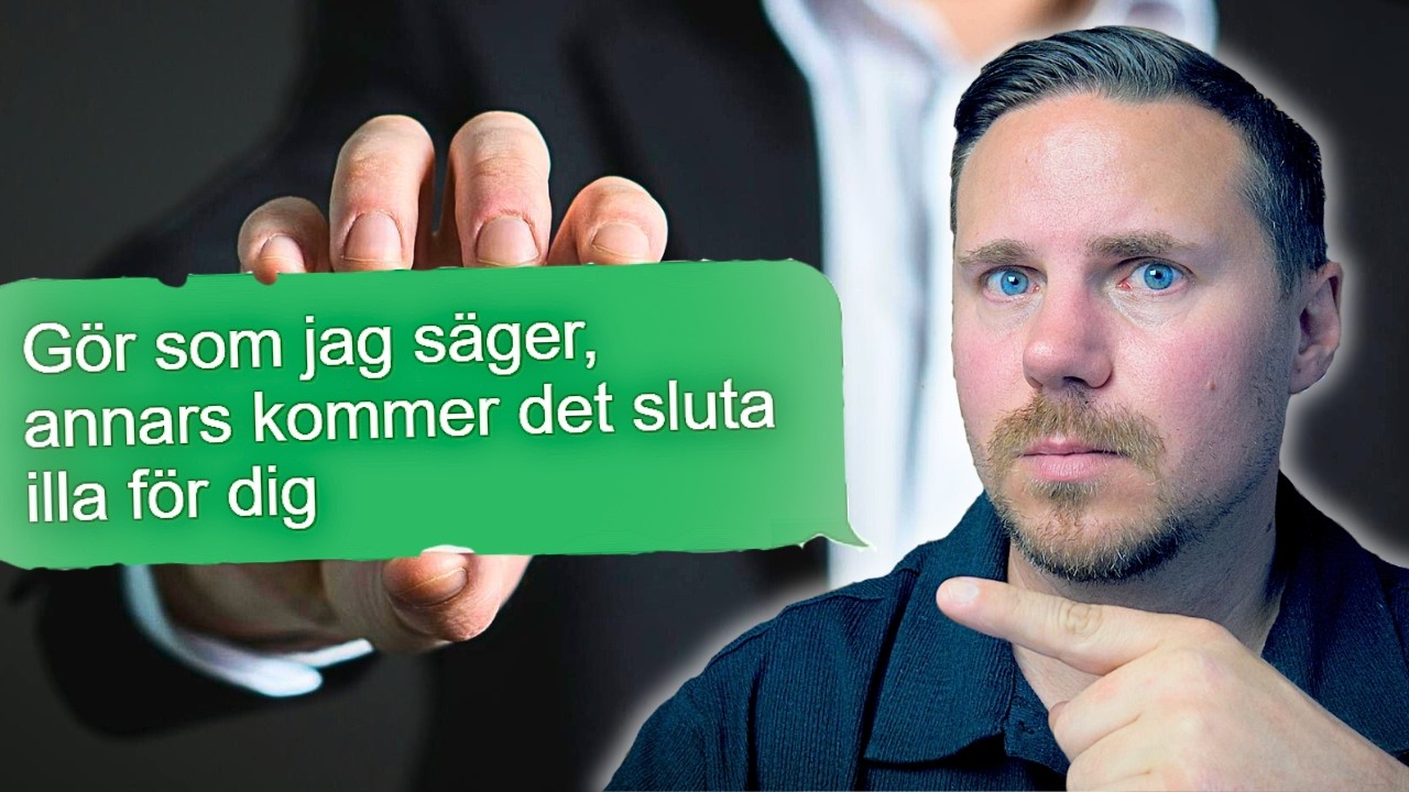 Jag blir utsatt f&ouml;r utpressning (inte clickbait)