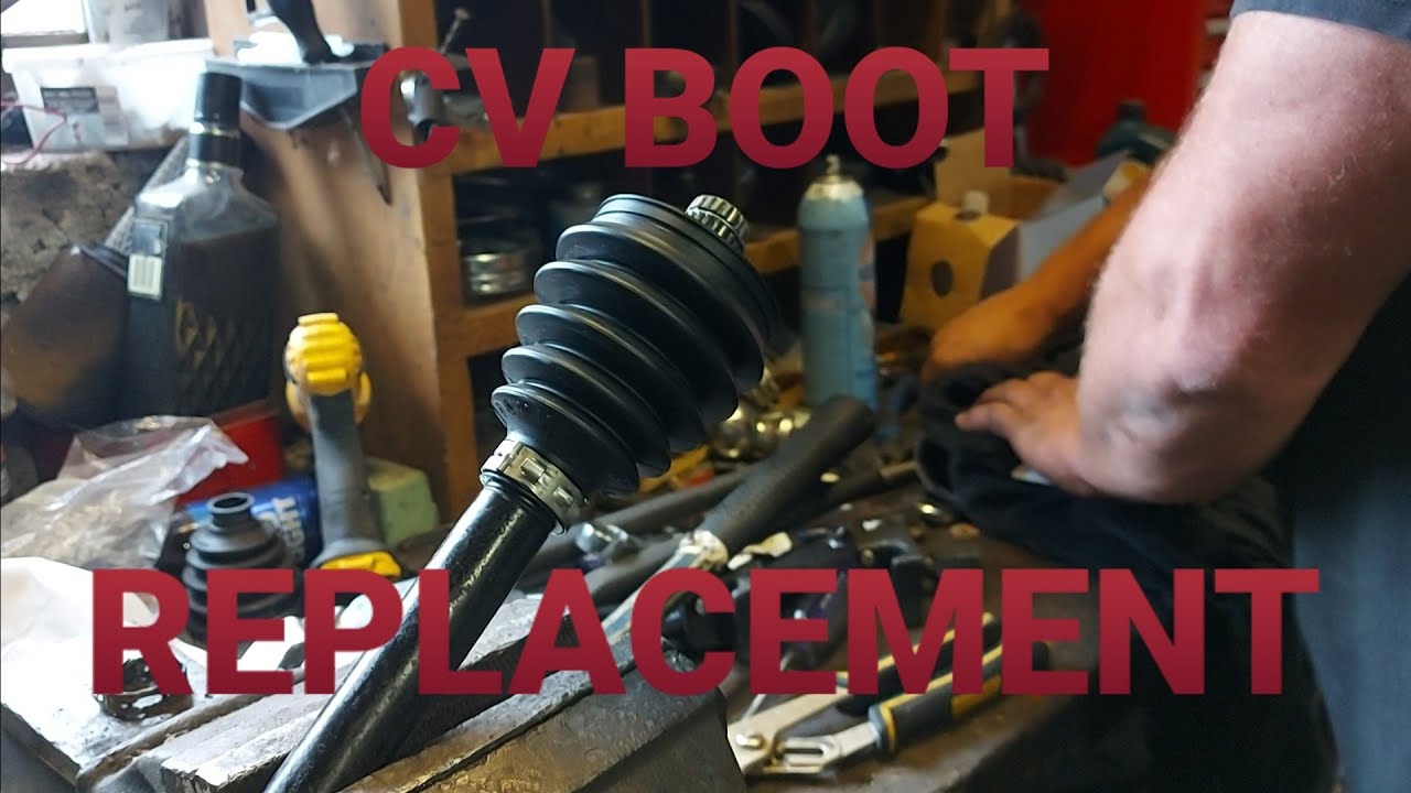 2019 Can am outlander front axle cv boot replacement.