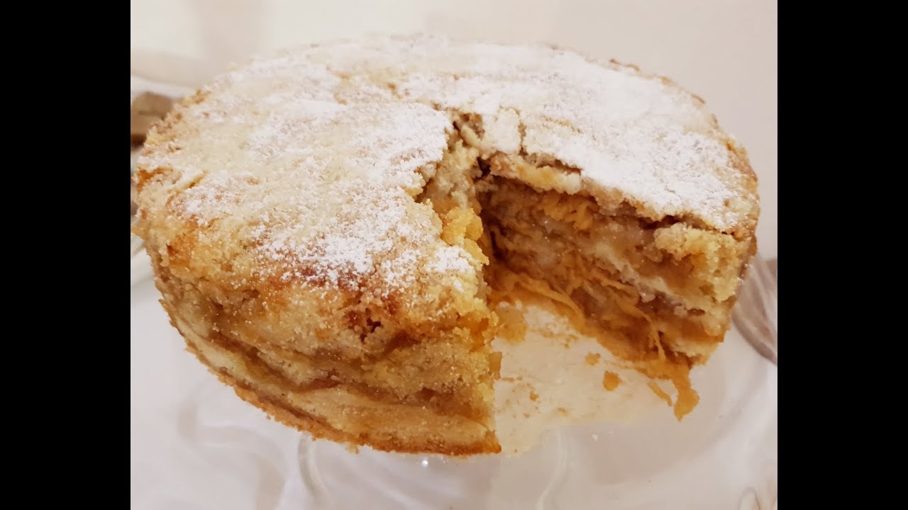 Saftige Apfel - Streutorte