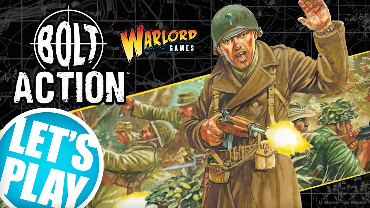 Let's Play: Bolt Action - Battle At The Crossing | US Vs Germans Custom Scenario!
