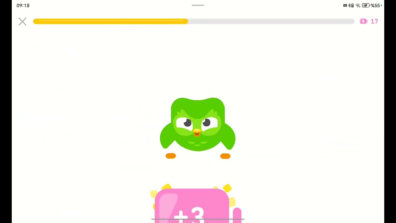 Duolingoda korece öğreniyoruz