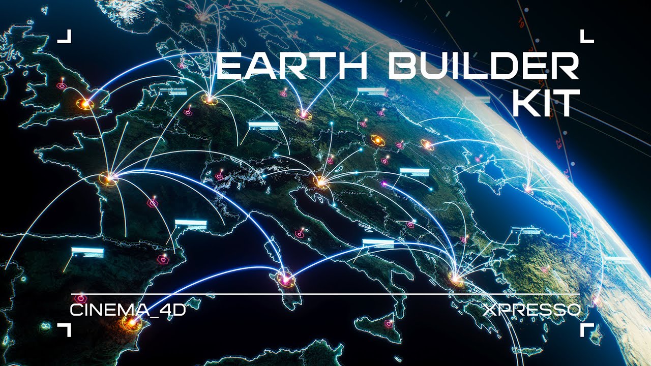 Earth Builder Kit [Cinema4d/Xpresso]