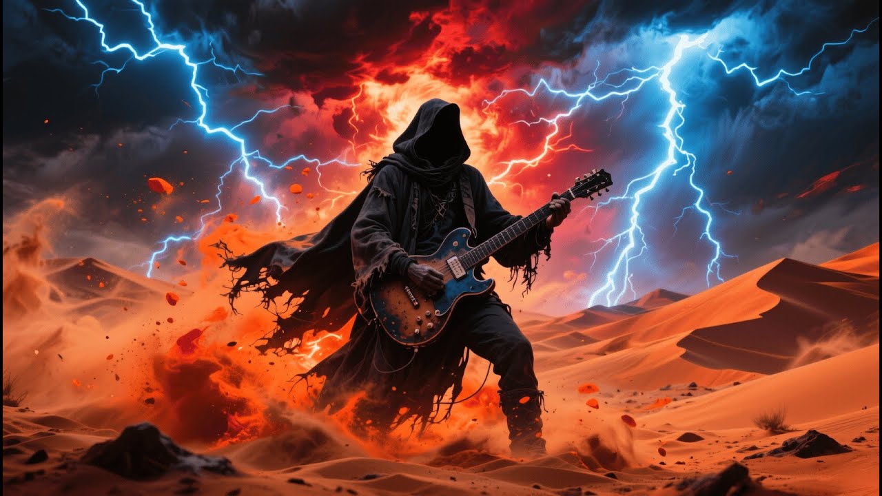 Desert Blues Psychedelic Rock | Night Drive Instrumental
