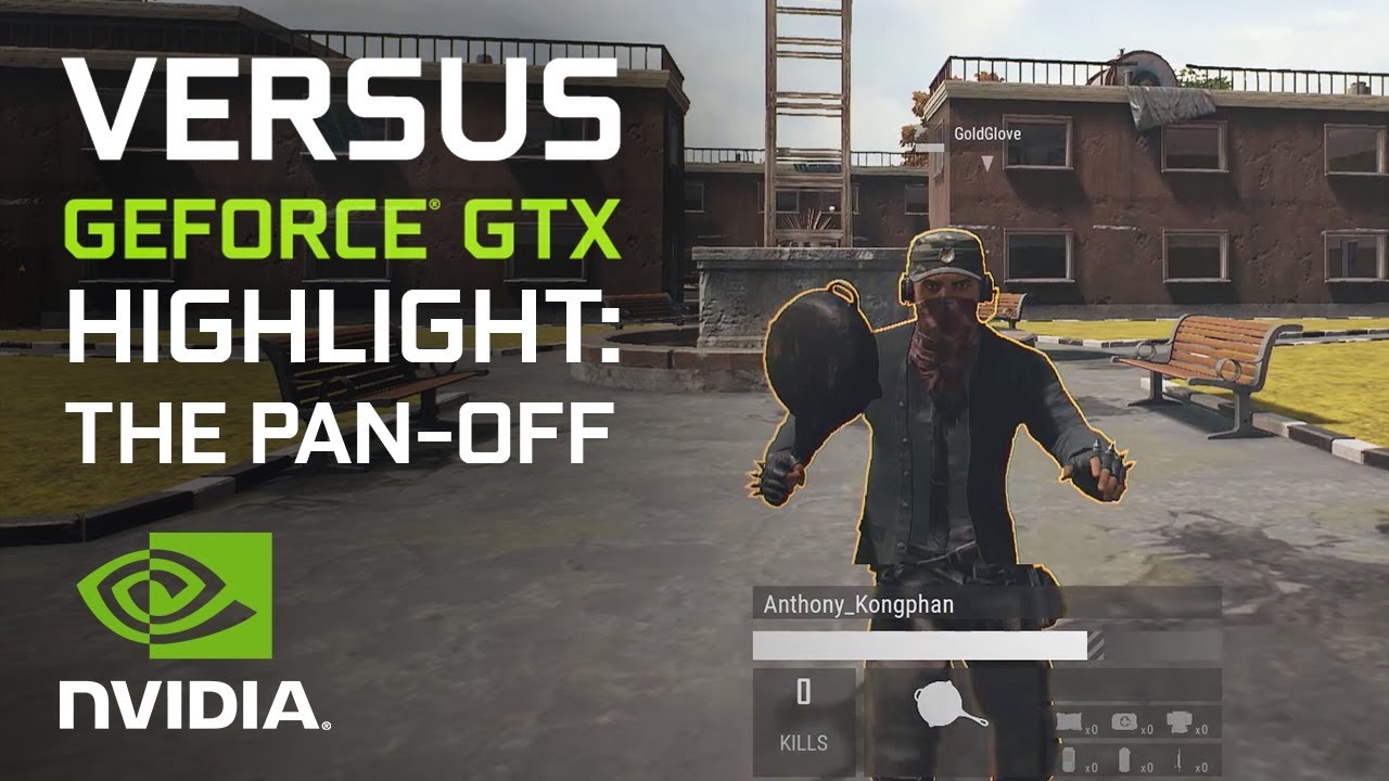 1v1 PAN OFF! GoldGlove VERSUS Anthony Kongphan in PUBG