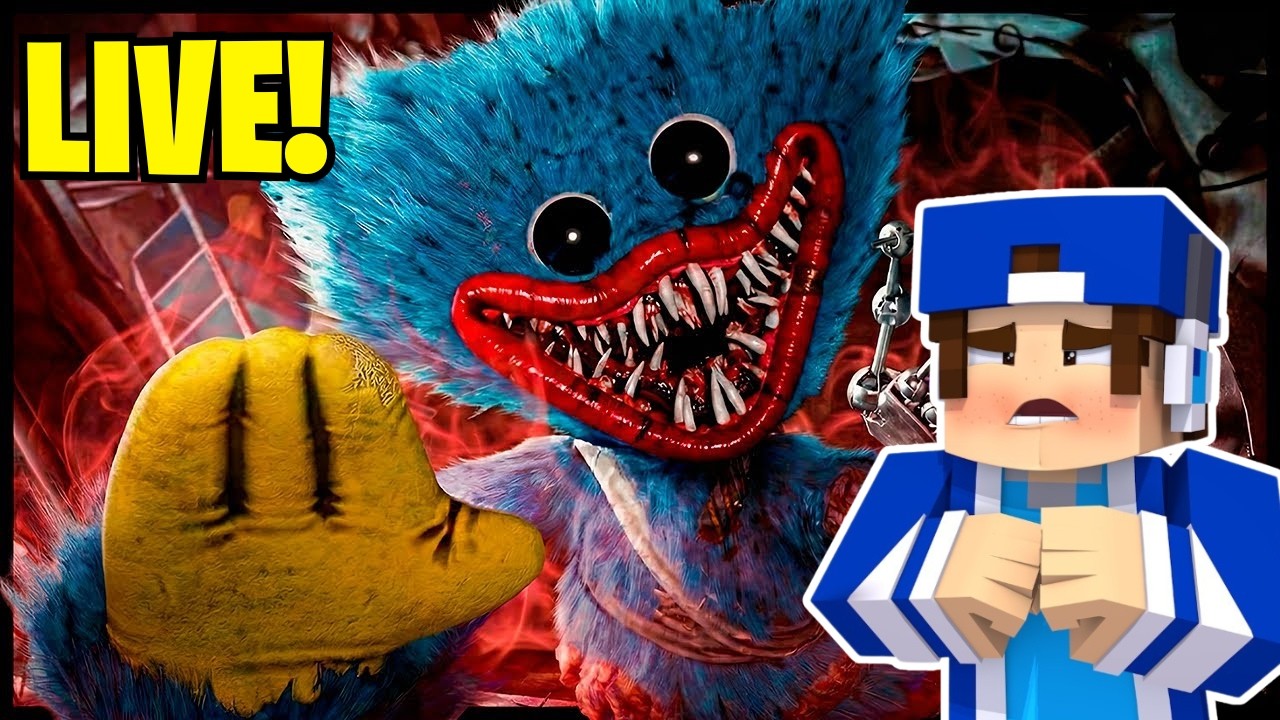 🔴 AO VIVO: JOGANDO POPPY PLAYTIME 5!