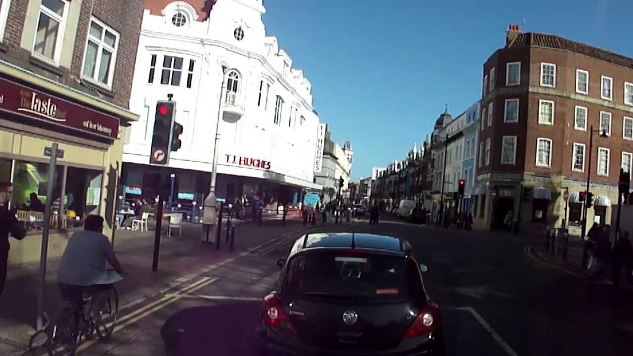 Driving round Eastbourne march 2014