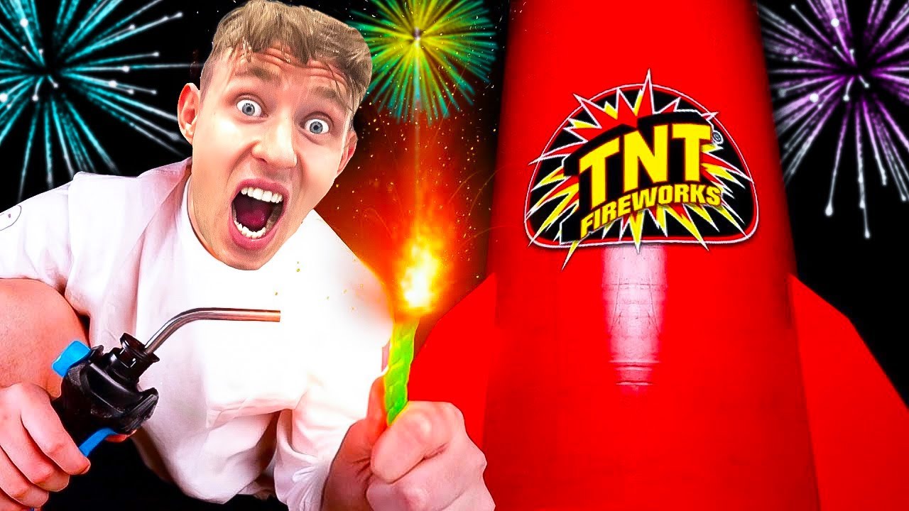 ich zünde VERBOTENE SILVESTER RAKETE und das passierte…🧨
