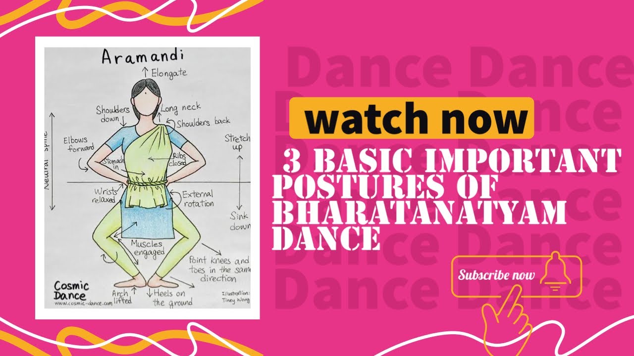 Basic postures of bharatanatyam | Lesson 27/365