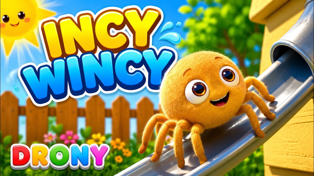 Incy Wincy Araña 🕷️ | Canción Infantil para Cantar y Aprender