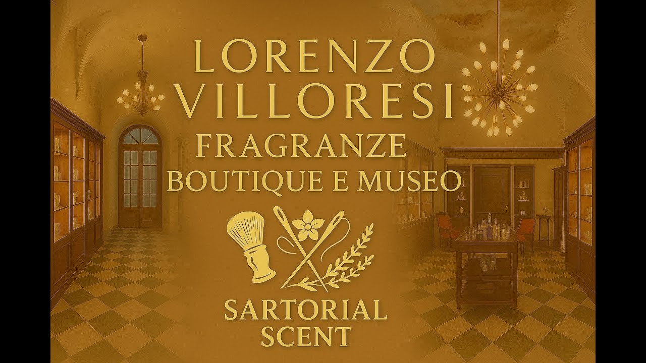 LORENZO VILLORESI: FRAGRANZE, BOUTIQUE E MUSEO