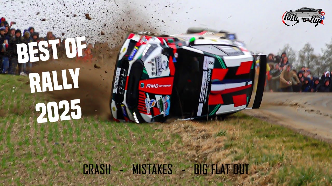 THE BEST OF RALLY 2025 | CRASHS - MISTAKES - FLAT OUT
