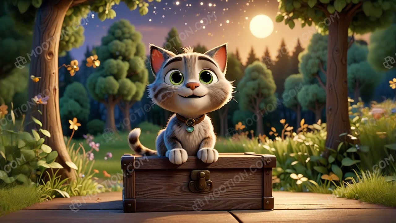🐱 The Cat Adventure | Kids Poem | Epic Cartoon World