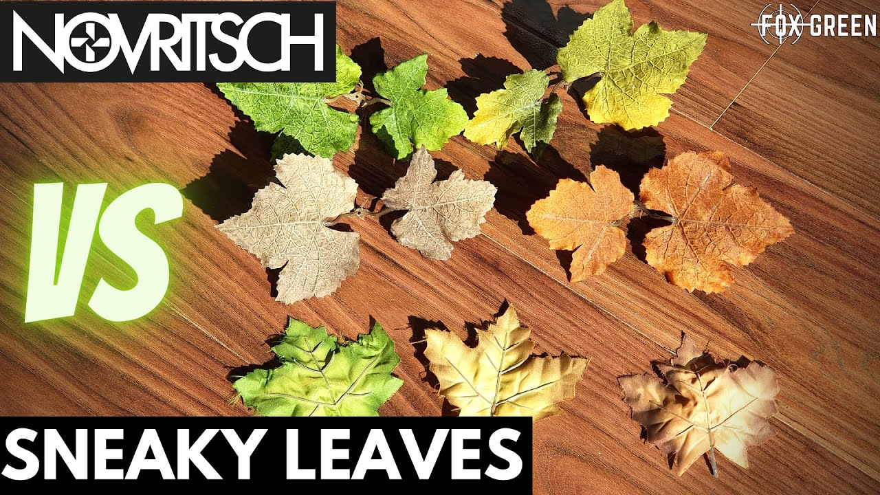 NOVRITSCH CAMO LEAVES Vs SNEAKY LEAVES - REVIEW