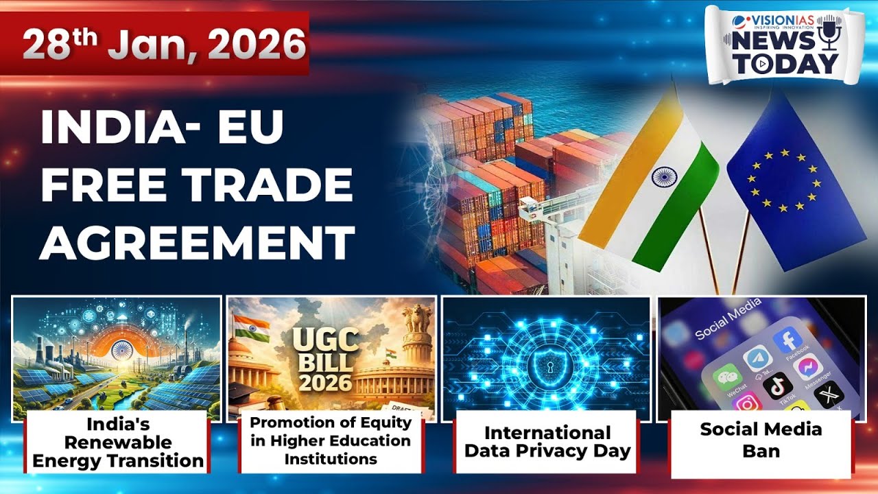 News Today | Daily Current Affairs | 28th January, 2026