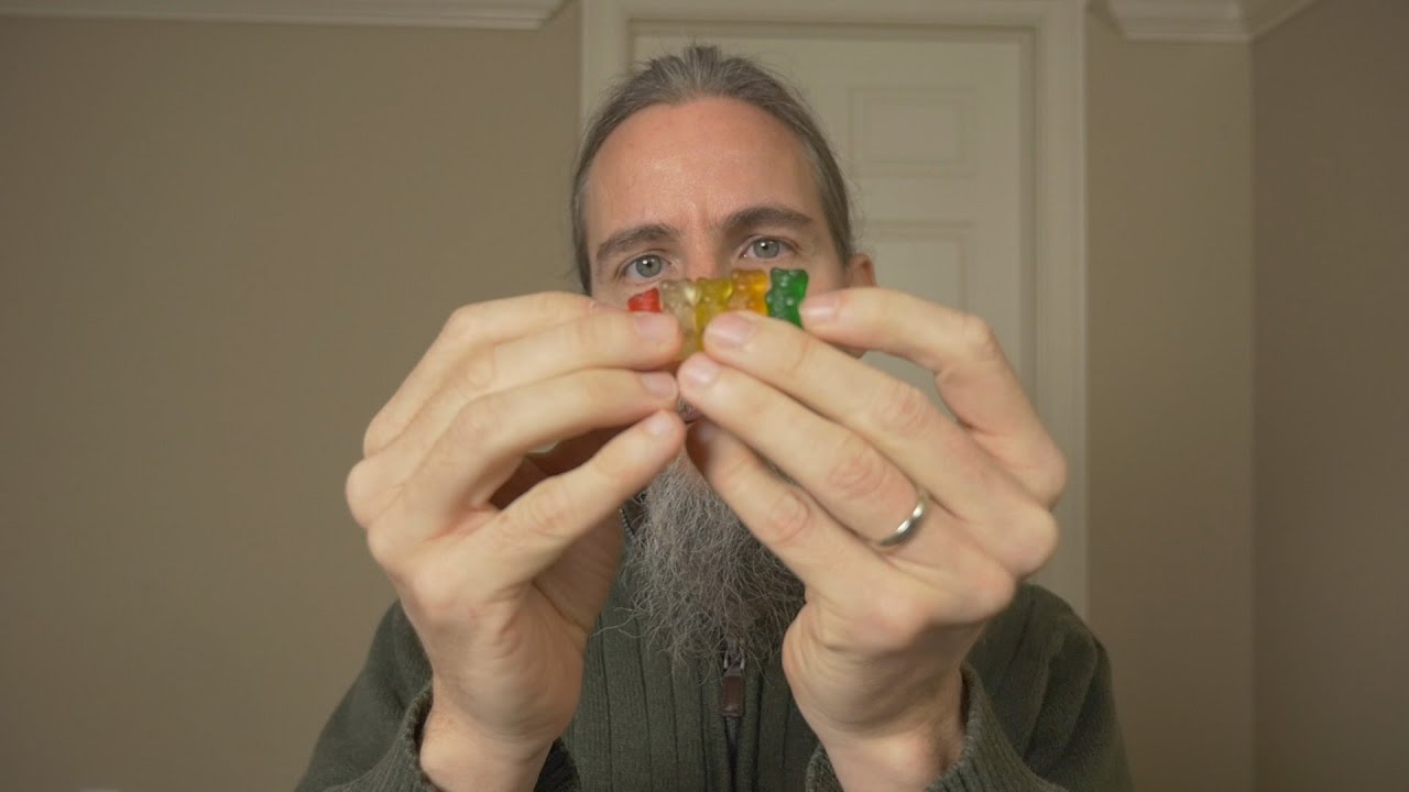 Дегустация мармеладных мишек ASMR
