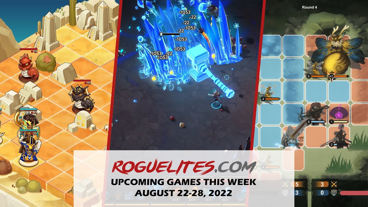 Upcoming Roguelite Games For This Week: August 22-28, 2022