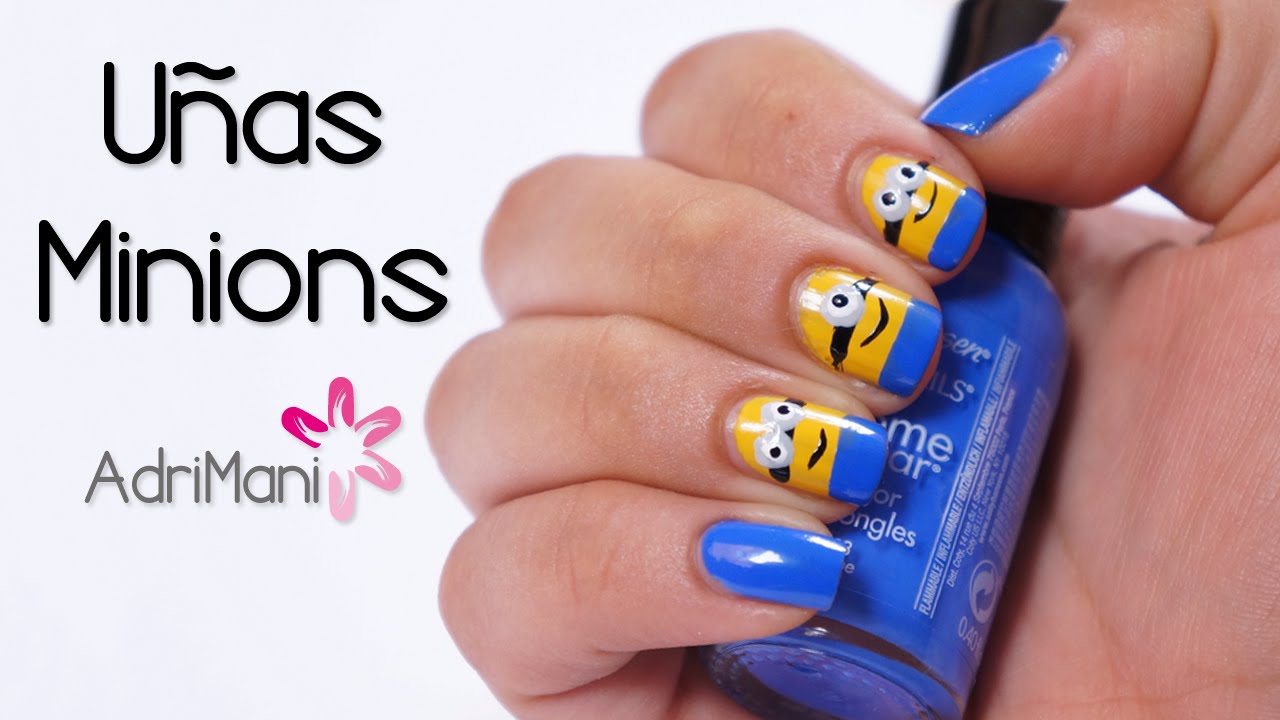 Diseño de Uñas - Minions | Minions Nail Art
