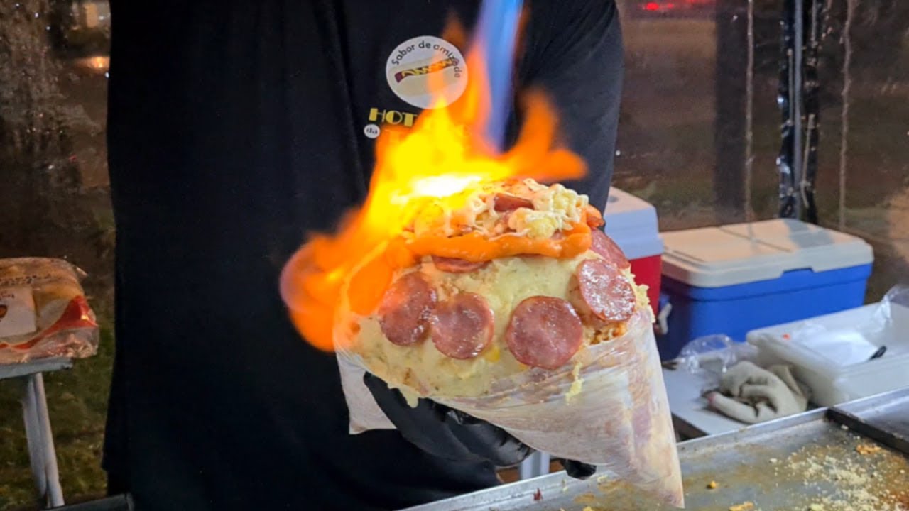 O MONSTRUOSO CACHORRO-QUENTE FLAMBADÃO - Gigantes de Curitiba