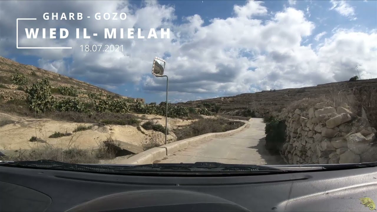 WIED IL - MIELAH IN 📍 Gharb, GOZO