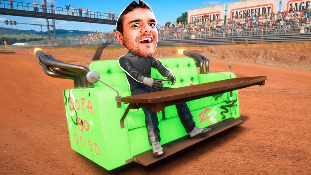 Dirigindo Um SOFÁ No Wreckfest
