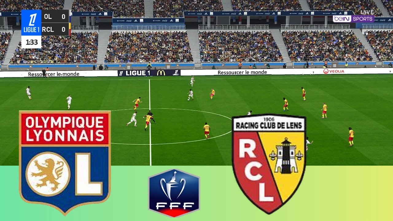 Lyon vs Lens – Coupe de France 25/26 | Simulation PES 2021
