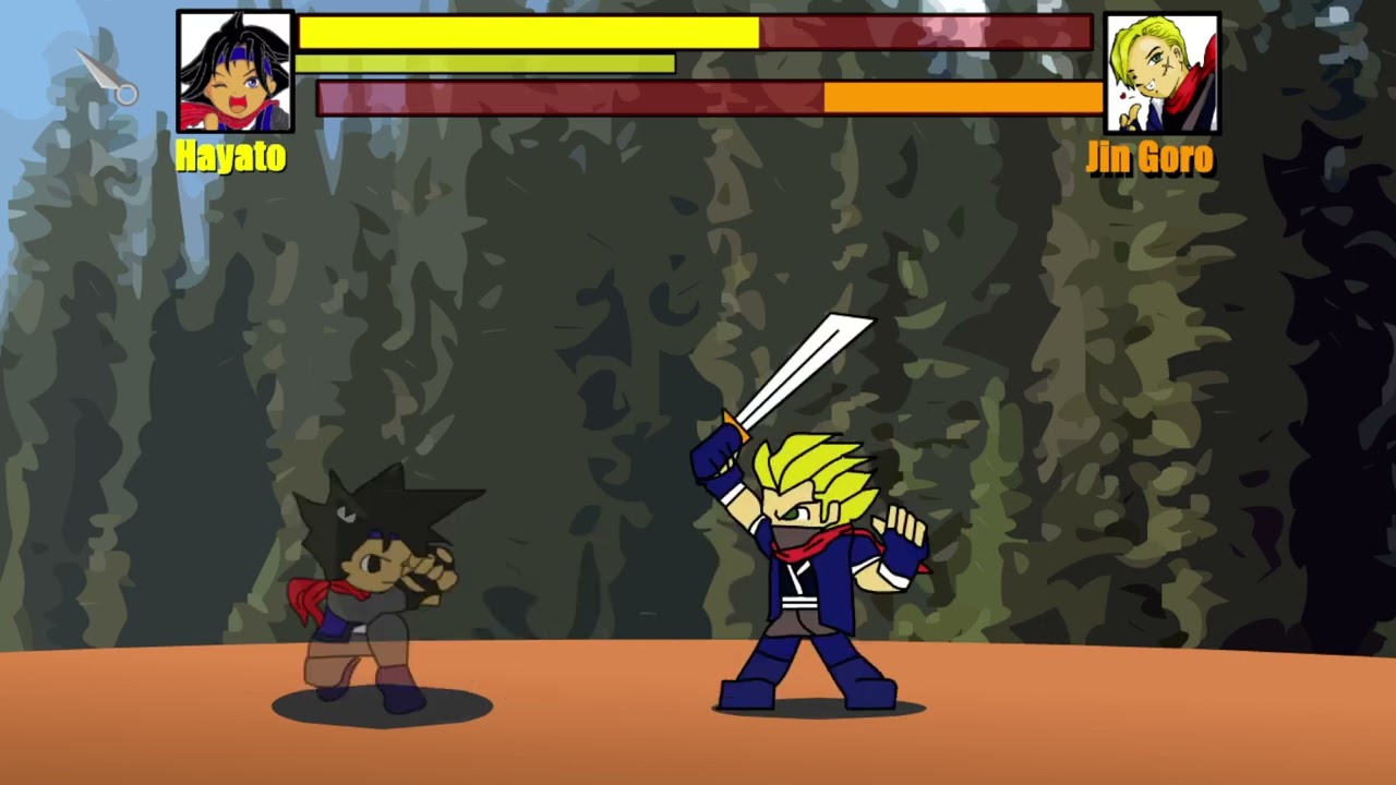 Game Fighting Maju Mundur - Gameplay | PC Game (Lost Media)