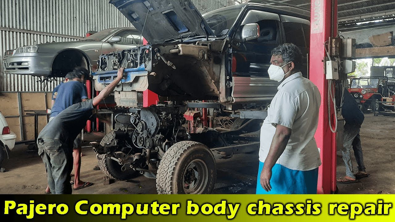 Pajero Computer body chassis repair 😍